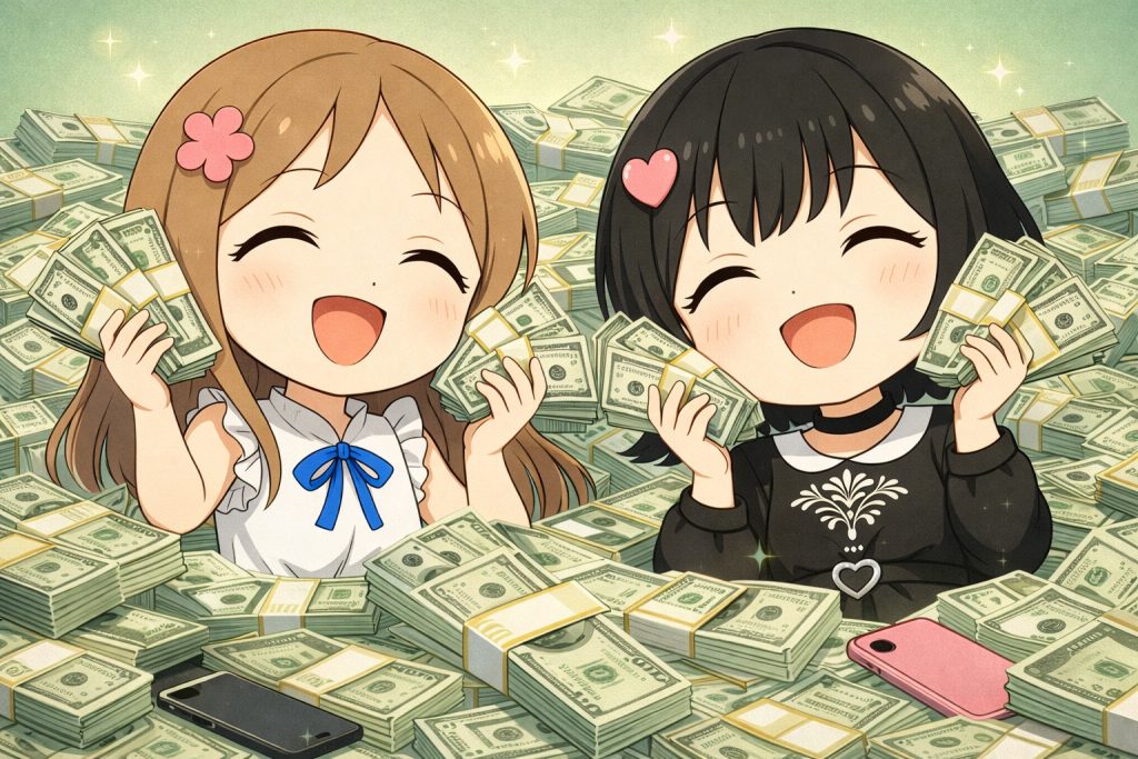 ティックトックポイントを現金にする